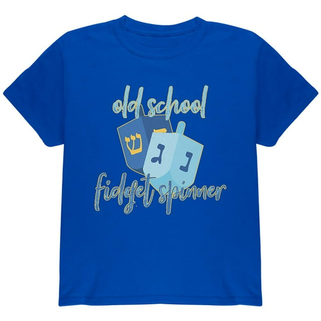 T-shirt Jeunesse Hanukkah Dreidel Old School Fidget Spinner