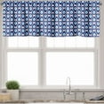 thumbnail image 3 of Ambesonne Evil Eye Valance & Curtain, Drop Like Bead, 55"x30", Pale Blue White and Blue, 3 of 6