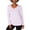Pourpre - Lilas, variante sur JM Collection chandail-Over à Revers Clouté pour Femmes, Violet, Petit