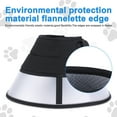 Soft Dog Cone Collar,Flexible PVC Cone for Dogs to Stop Licking Wounds After Surgery,Adjustable