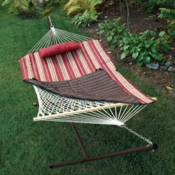 Single point hammock stand