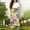 White B, variant on SGFCWSX Girls Short Sleeve Maxi Dress Kids Casual Vintage Print Crewneck A-Line Dress with Pockets for Summer Vacation Wear Pink Size 7-8 Years