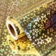 thumbnail image 1 of Papel de regalo Retrify, lámina holográfica, estrellas doradas, 43 x 10 m, 1 of 8