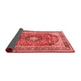 thumbnail image 2 of Ahgly Company Indoor Square Medallion Red Traditional Area Rugs, 5' Square, 2 of 4