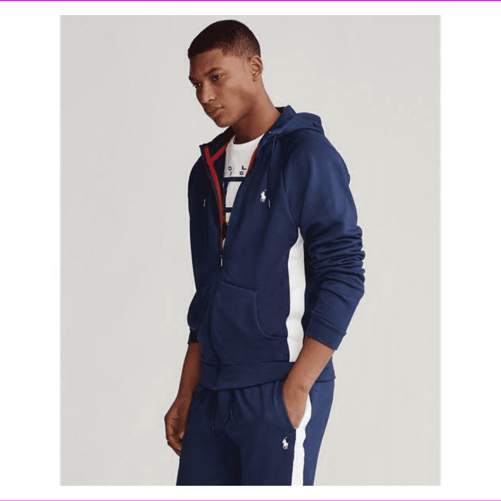 polo ralph lauren french terry hoodie