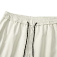 thumbnail image 5 of Baggy Cargo Pants For Men Windproof Stretch Elastic Waist Drawstring Parachute Pants Waterproof Hiking Joggers Multi Pockets, 5 of 9