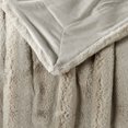 thumbnail image 6 of Home Soft Things Heavy Faux Fur Throw - Light Brown - 60" x 80", 6 of 10