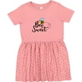 thumbnail image 3 of Inktastic Bee Sweet Bumble Bee Girls Toddler Dress, 3 of 5