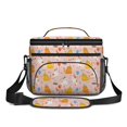 thumbnail image 2 of Cat and Birthday Pink Pattern Insulated Lunch Box for Women Men, Medium Leakproof Cooler Bag with Adjustable Strap, 10"x6.7"x8", 2 of 6