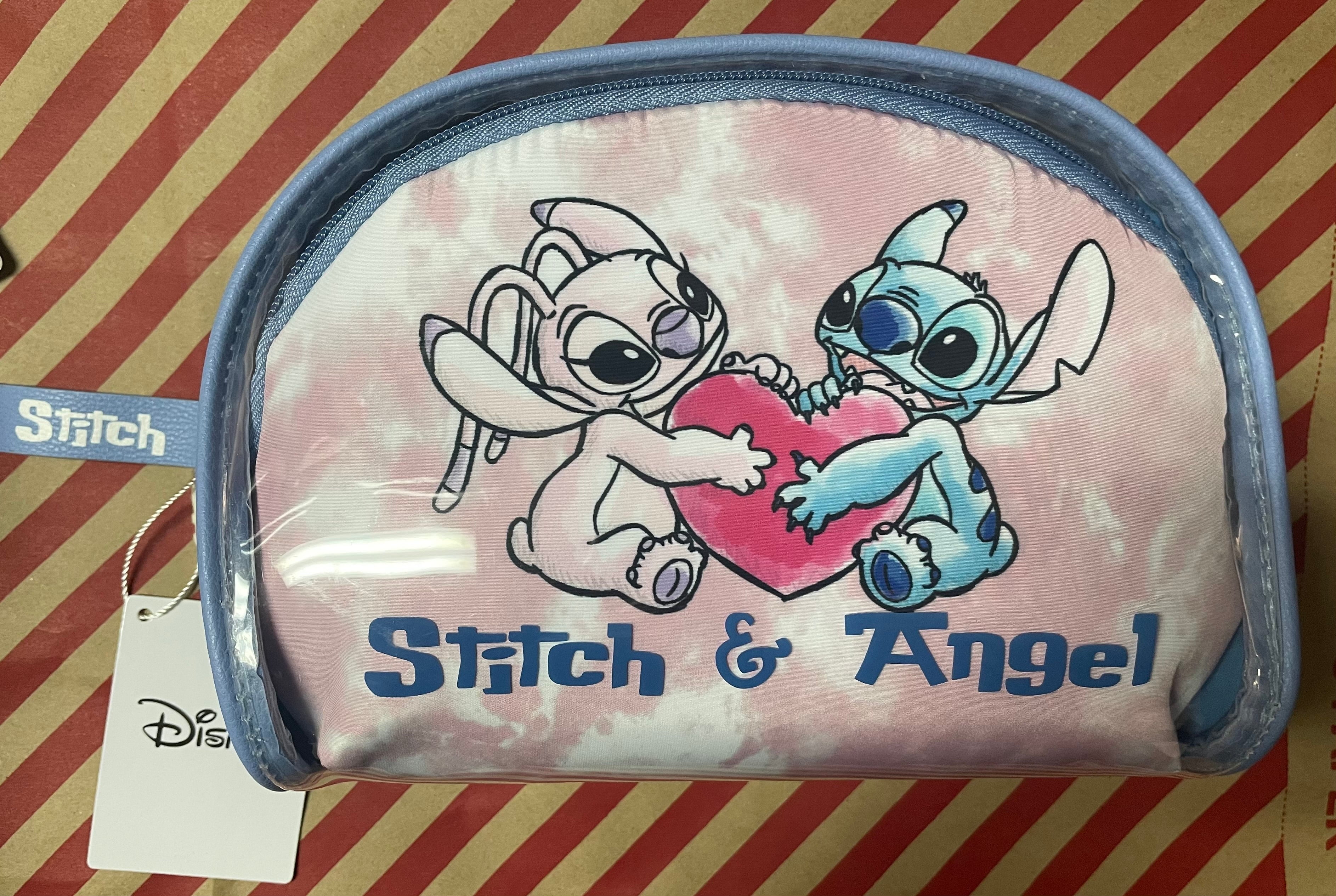 Disney Stitch & Angel Cosmetic Make Up Case Set Primark Exclusive