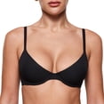 thumbnail image 1 of Sujetador INLYRIC Inbarely Plus Balconette, ligeramente acolchado, 34D, negro, 1 of 5