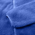 thumbnail image 5 of Uooqdmx Fleece Jacket Women, Sherpa Jacket Women, Zip Up Jackets for Women, Fuzzy Winter Warm Zip Up Soft Outerwear, Teddy Jacket Women, Blue XXL, 5 of 8