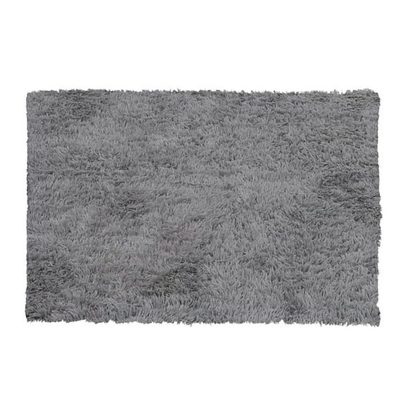 1X Carpet Shag Light Gray Area Rug 3' X 5' Soft Area Rugs for Living Room Bedroom Kids Room Decor Carpet Light Gray