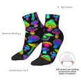 thumbnail image 6 of Pofeuu Bright Mushrooms Print 30cm Socks, Adult Running Hiking Socks for Youth and Adult, 6 of 7
