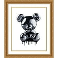 thumbnail image 2 of P Muir 26x32 Gold Ornate Wood Framed With Double Matting Wall Art Titled -  Drippy Bear, 2 of 6