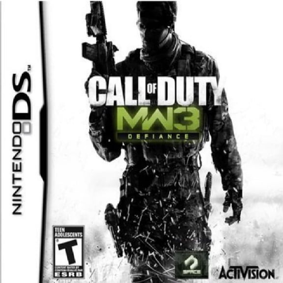 Restored Call of Duty: Modern Warfare 3 - Defiance (Nintendo DS, 2011) Shooter Game (Refurbished)