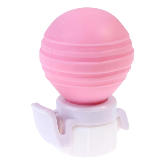 Soda Bottle Carbonation Keeper Cap with Flip Lock Design Pressurized Fizz Saver for 2L and 1.25L Plastic Bottles Pink 2" X 2"