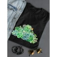 thumbnail image 3 of Succulent Ikebana T-Shirt Women -Image by Shutterstock, Female x-Large, 3 of 4