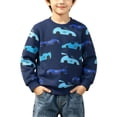 thumbnail image 3 of Asxite Toddler Tops Long Sleeve Sweatshirt Casual Loose Print Fall Winter 1-7 Y, 3 of 6