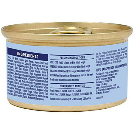 Natural Balance Wild Pursuit Cat Food Review Natural Balance Wild Pursuit Cat Food Review