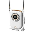 thumbnail image 2 of Portable Fans Under $50, Hwkond New Lazy Mini Hanging Necks Fan Portable Portable Small Bladeless Handheld Fan, 2 of 7