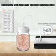 thumbnail image 2 of Jar Vacuum Sealer for Wide & Regular Mouth Mason Jars, Jar Sealer Kit with Accessory Hose & Adapter Hose Compatible with Foodsaver and Other Vacuum Sealer Machines (With Manual Vacuum Pump), 2 of 7