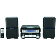 NAXA Electronics NAXA NS-438 Digital CD Micro System with AM/FM Stereo Radio, Black