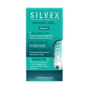 Silvex Wound Gel 0.5oz by Be Smart Get Prepared.  Antimicrobial, for Burns, Sunburns, Skin Irritations, and Abrasions