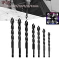 thumbnail image 5 of Cross Hexagon Tile Glass Cement Metal Ceramic Wood Plastic Hole Saw Triangle Alloy Drill Bit Size 3Mm 4Mm 5Mm 6Mm 8Mm 10Mm 12Mm 12Mm Smile Home, 5 of 9
