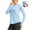 Light Blue, variant on Womens Long Sleeve Rash Guard UPF 50+ Sun Protection Shirts for Hiking Fishing Workout SPF Lightweight Quick Dry