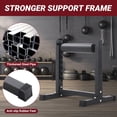 thumbnail image 5 of Towallmark Bulgarian Split Squat Stand – Adjustable Single Leg Squat Roller with 7 Height Settings and Comfortable Padding for Strength and Bodyweight Training, 5 of 6