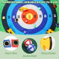 thumbnail image 2 of Golf Chipping Game, Golf Target Game with Hitting Mat, 12 Sticky Balls, 6 Axes, 2 Soccer Balls, 8 Bean Bags, Indoor Outdoor Golf Games for Chipping Practice for Dads Golfers, 2 of 7
