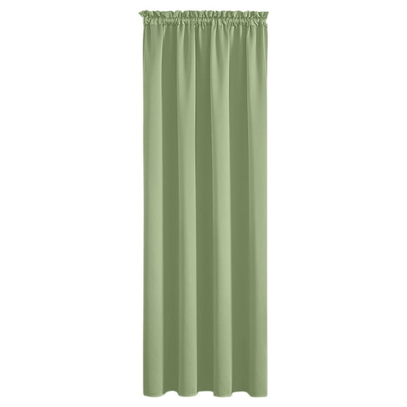 Bfogop Blackout Curtains for Bedroom Modern Curtain Thermal Insulated Total Rod-Through Curtains, Elegant Blackout Curtains 63*52 Inch Thermal Insulated Drapes for Living Room