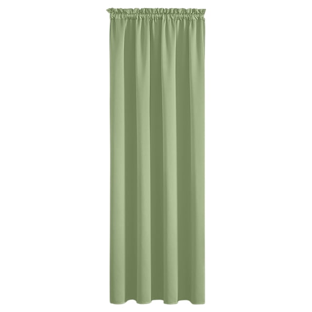SLYNSHome Liquidation Panneaux de Rideaux Occultants pour Fenêtre, Draperies Froides et à Lumière Complète Draperies Isolées Thermiquement pour Chambre Salon Cuisine - Vert