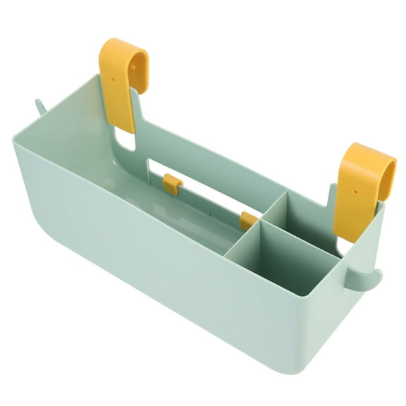 WHAMVOX Bedroom Storage Box Bed Storage Organizer Student 37X21X14.4CM Light Green