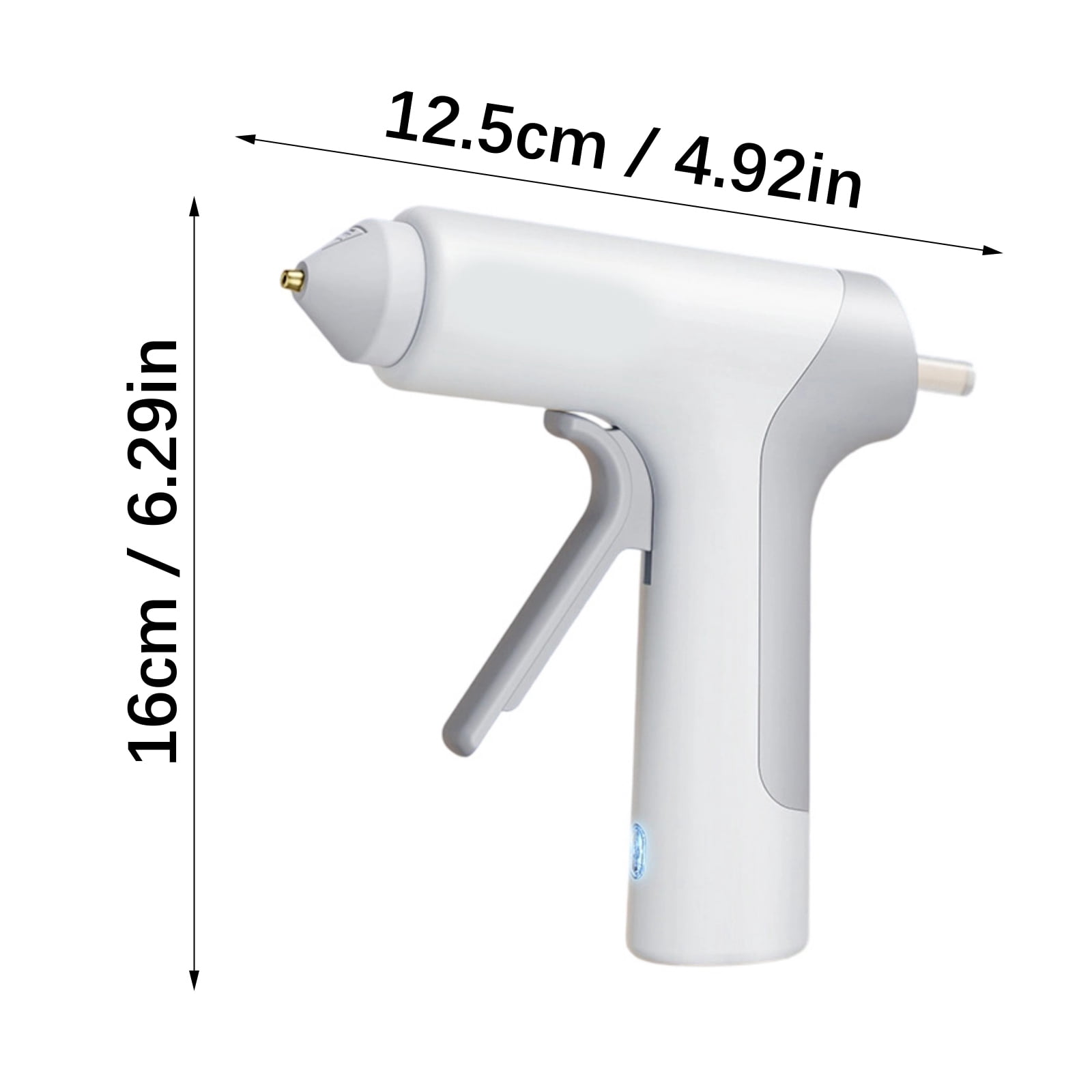 Cordless Hot Adhesive Guns Fast Heating Ergonomic Handle High Temperature Stability For DIYer Crafts Home Repairs
