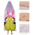 thumbnail image 4 of Kuchi Kopi Bob's Burgers Soft Wearable Blanket Hoodie Hooded Blanket Warm Decor Gift For Kids Adult For Sofa Bed Office, 4 of 7