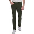 thumbnail image 2 of Jachs New York Men's Straight Fit Mid-Rise 5 Pocket Traveler Pant (Green, 36W x 34L), 2 of 4