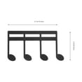 thumbnail image 2 of Clip de Livre de Musique en Métal Support de Partition Portable, 2 of 8