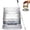B, variant on Spinning Whiskey Glasses, Rotating Whiskey Glass with 360° Spinning Base, Heavy Classical Crystal Tumbler for Bourbon, Scotch, Rum, Cocktail Gift for Men