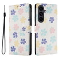 thumbnail image 1 of FOXDOCK Funda Tipo Cartera para Samsung Galaxy S25 FE con Soporte y Correa – Diseño de Patrones Lindos, 1 of 6
