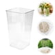 thumbnail image 5 of GOOHOCHY Centro de mesa decorativo cuadrado de acrílico transparente del florero para la boda casera, 5 of 8
