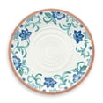 thumbnail image 2 of TarHong Rio Turquoise Floral Melamine Dinner Plates, Set of 6, 10.5 x 0.9", 2 of 2