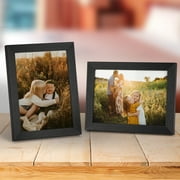 CRUGLA 12 Pack 8x10 Picture Frames, Black Photo Frames Bulk for Wall or Tabletop Decoration