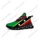 thumbnail image 1 of Zapatillas deportivas planas con la bandera de San Cristóbal y Nieves para hombre y mujer, deportivas de alta calidad con cordones, de malla, hechas a medida., 1 of 6