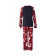 thumbnail image 5 of Meihuid Christmas Pajamas for Family 2023 Plus Size Matching Christmas Pjs Family Set Reindeer Print Holiday Sleepwear Outfit, 5 of 10