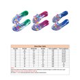 thumbnail image 2 of Frontwalk Girl Slide Sandals Open Toe Shower Slippers Flat Water Shoes Home Non-Slip Summer Slipper Kids Slip On Blue 11C, 2 of 9