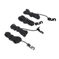 thumbnail image 3 of 4Pcs Reflective Tent Rope, Adjustable Camping Cord, Tents and Canopies Accessories Kit for Outdoor Activities, 3 of 7