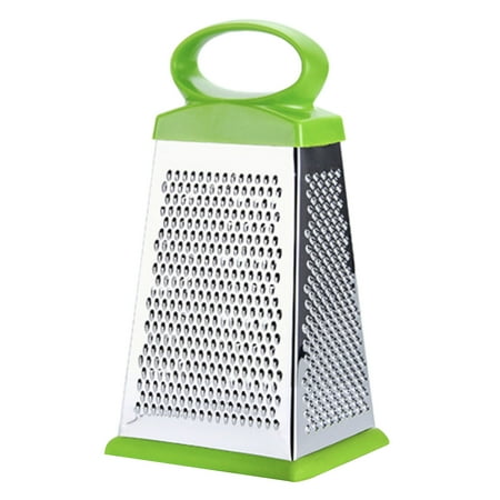

Dasbsug Chef Grater Professional 4-Sided Cheese Grater with Handle Stainless Steel Material Food Grater for Ginger Potato Garlic