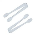 thumbnail image 4 of SPOORYYO Stainless Steel Ice Tongs - 4.6 Inch Dishwasher Safe Serving Tool for Cocktails and Hygienic Food Serving - Ideal for Parties and Home Bars, 4 of 7
